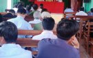 Đảng ủy xã Thành Hưng tổ chức sinh hoạt chuyên đề "Tự soi, tự sửa" tại chi bộ thôn Hợp Thành