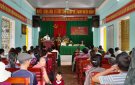 Tổ Đại biểu Hội đồng nhân dân huyện Thạch Thành tiếp xúc cử tri tại thôn Hoàng Thành, xã Thành Hưng.